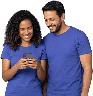 Casal feliz ConecLar
