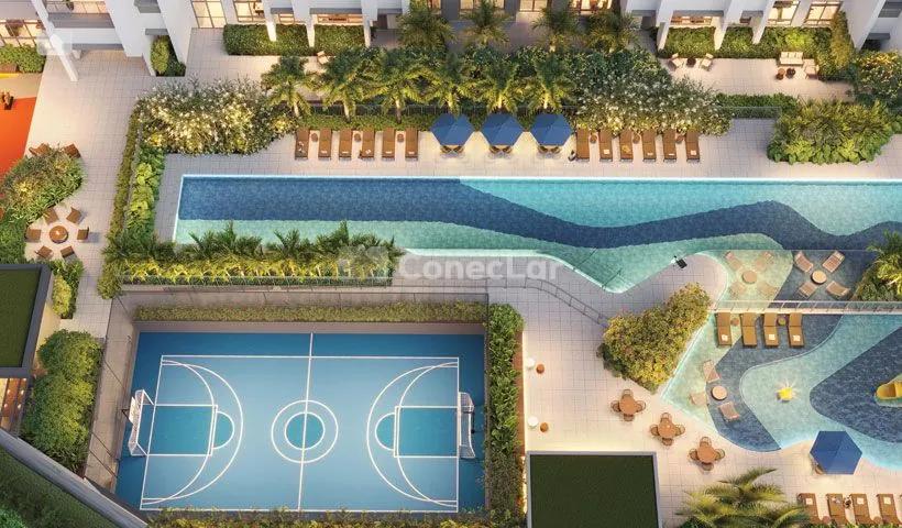 Área de lazer 6 de Azzure Resort Life em Osasco