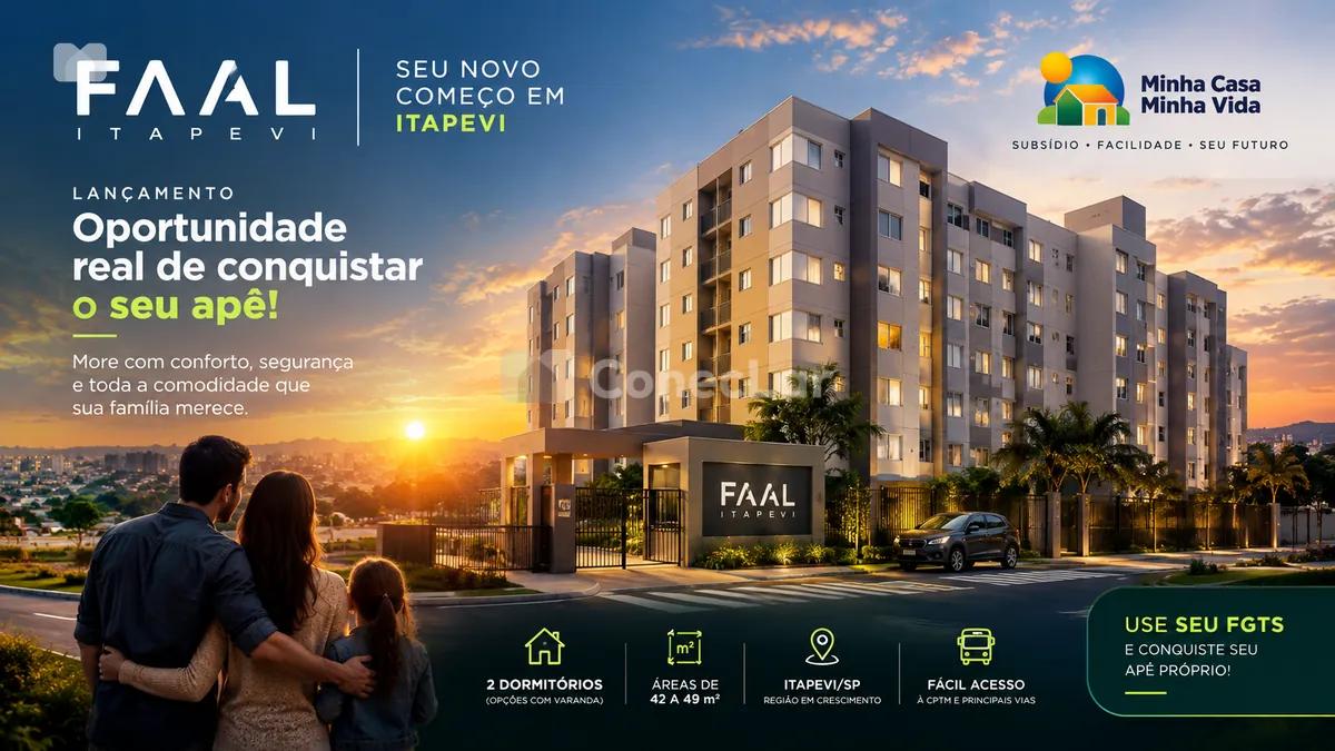 Imagem principal de Breve Lançamento Construtora Faal em Itapevi | Apartamentos MCMV em Itapevi
