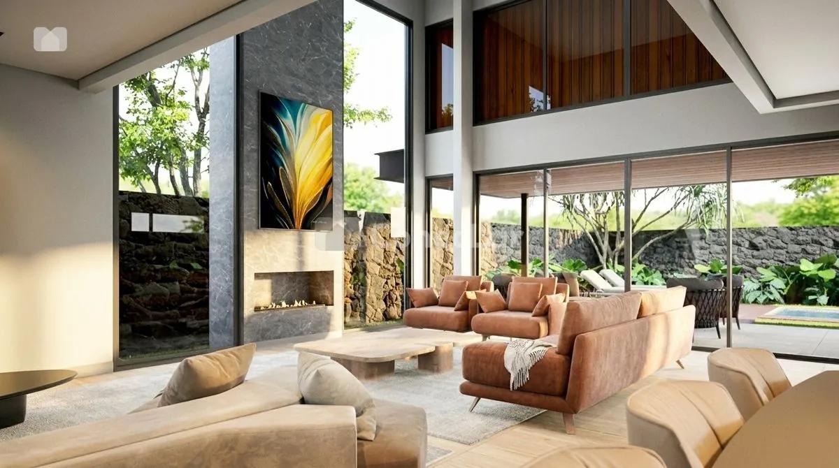 Casa à venda em Alphaville 01 com 4 suítes e pé direito duplo