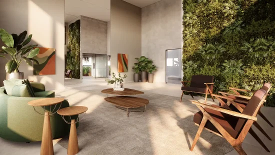 Hall Social - Estrada das Pitas - Imagem Meramente Ilustrativa