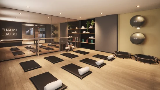 Sala de Ginástica - Imagem Meramente Ilustrativa