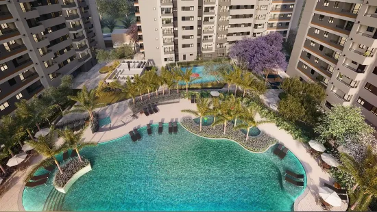 Voo do Complexo Aquático - Imagem Meramente Ilustrativa