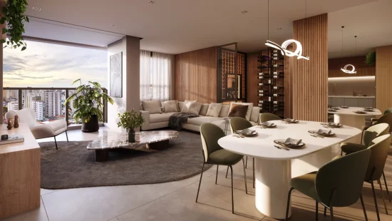 living 93M² • 2 vagas